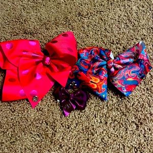 Three JoJo bows